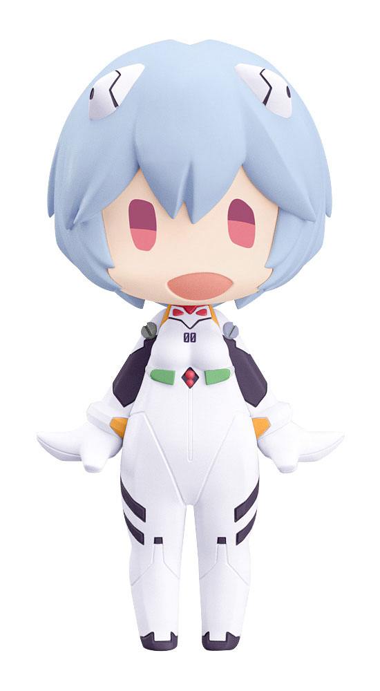 Rebuild of Evangelion HELLO! GOOD SMILE Action Figure Rei Ayanami 10 cm 4580590195653