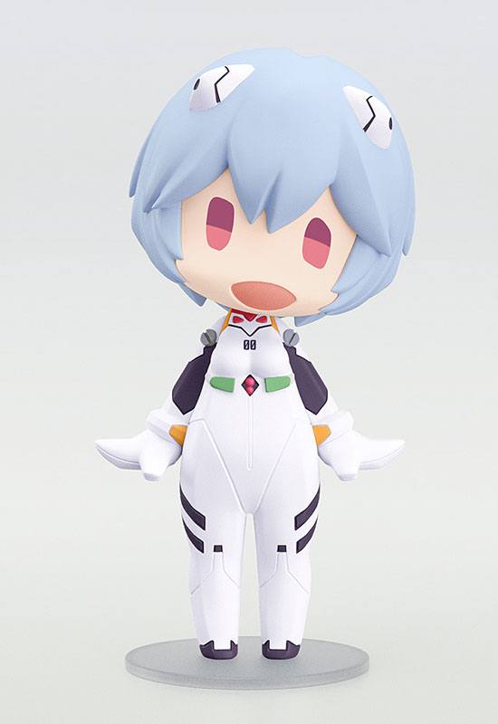 Rebuild of Evangelion HELLO! GOOD SMILE Action Figure Rei Ayanami 10 cm 4580590195653