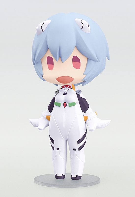 Rebuild of Evangelion HELLO! GOOD SMILE Action Figure Rei Ayanami 10 cm 4580590195653