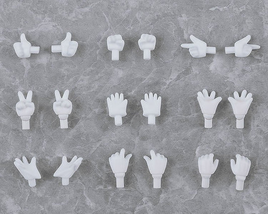 Original Character Parts for Nendoroid Doll Figures Hand Parts Set Gloves Ver. (White) 4580590166431