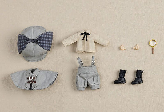 Original Character Parts for Nendoroid Doll Figures Outfit Set Detective - Boy (Gray) 4580590166820