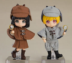 Original Character Parts for Nendoroid Doll Figures Outfit Set Detective - Boy (Gray) 4580590166820