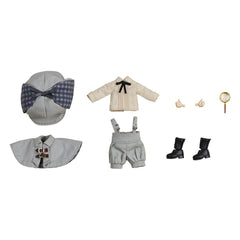 Original Character Parts for Nendoroid Doll Figures Outfit Set Detective - Boy (Gray) 4580590166820