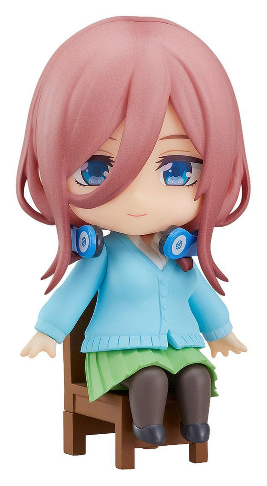 The Quintessential Quintuplets Movie Nendoroid Swacchao! Figure Miku Nakano 9 cm 4580590170025