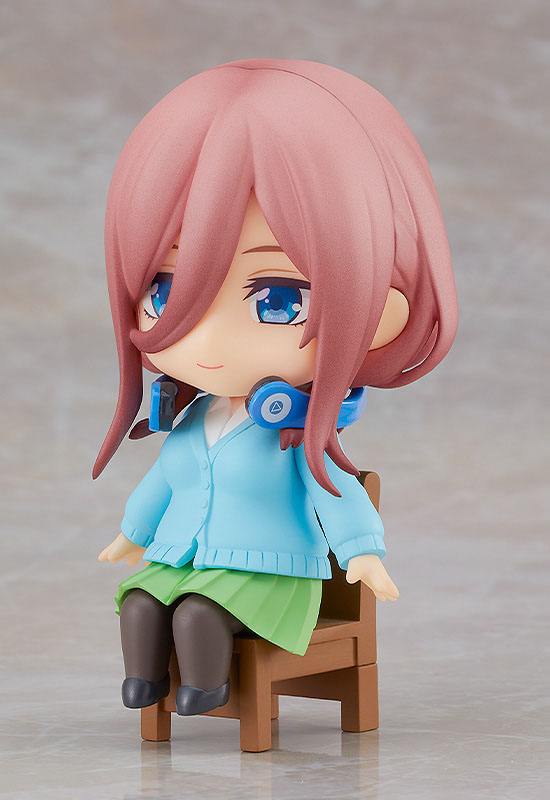 The Quintessential Quintuplets Movie Nendoroid Swacchao! Figure Miku Nakano 9 cm 4580590170025