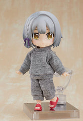 Original Character for Nendoroid Doll Figures Outfit Set: Sweatshirt and Sweatpants (Gray) 4580590173644