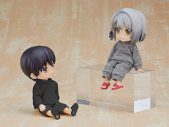 Original Character for Nendoroid Doll Figures Outfit Set: Sweatshirt and Sweatpants (Gray) 4580590173644