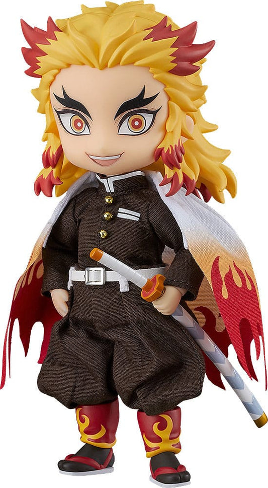 Demon Slayer: Kimetsu no Yaiba Nendoroid Doll Figure Kyojuro Rengoku 14 cm 4580590174023