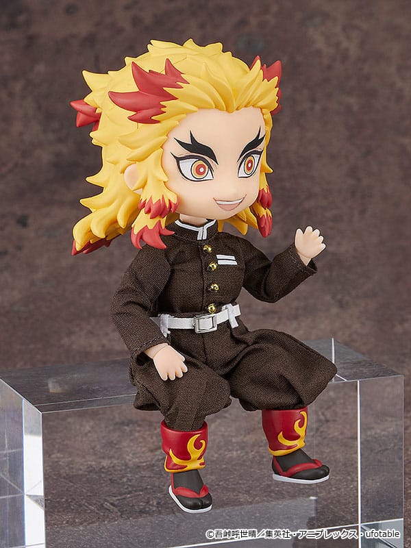 Demon Slayer: Kimetsu no Yaiba Nendoroid Doll Figure Kyojuro Rengoku 14 cm 4580590174023