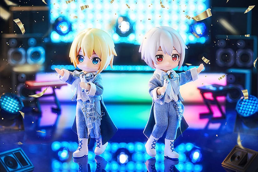 Original Character Accessories for Nendoroid Doll Figures Outfit Set: Idol Outfit - Boy (Sax Blue) 4580590175877