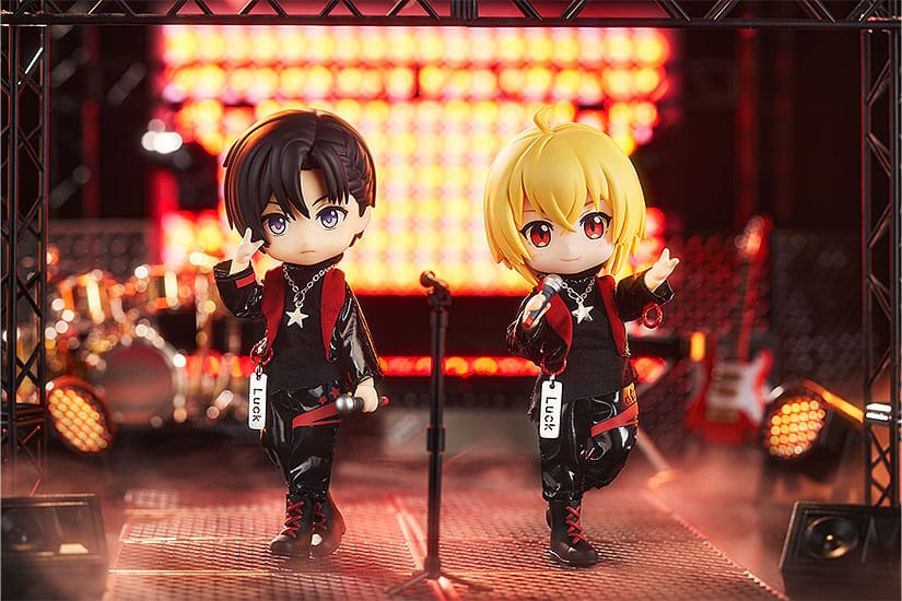 Original Character Accessories for Nendoroid Doll Figures Outfit Set: Idol Outfit - Boy (Deep Red) 4580590176447