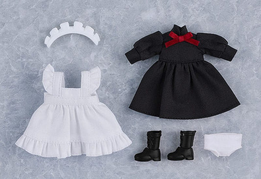 Original Character for Nendoroid Doll Figures Outfit Set: Maid Outfit Long (Black) 4580590176713