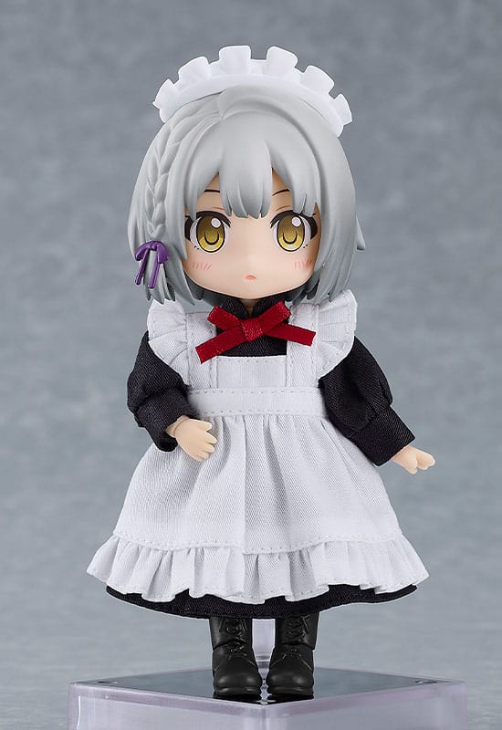 Original Character for Nendoroid Doll Figures Outfit Set: Maid Outfit Long (Black) 4580590176713