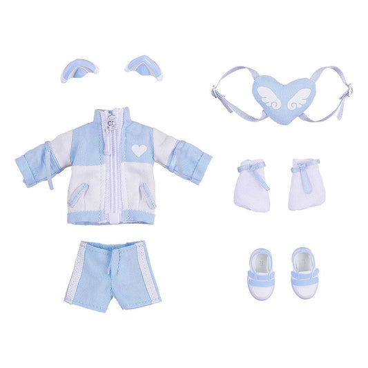 Original Character Accessories for Nendoroid Doll Figures Outfit Set: Subculture Fashion Tracksuit (Blue) 4580590178021