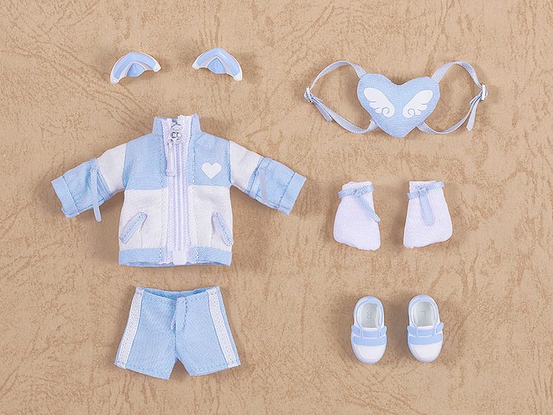 Original Character Accessories for Nendoroid Doll Figures Outfit Set: Subculture Fashion Tracksuit (Blue) 4580590178021