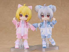 Original Character Accessories for Nendoroid Doll Figures Outfit Set: Subculture Fashion Tracksuit (Blue) 4580590178021