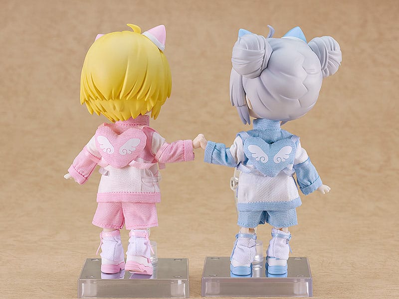 Original Character Accessories for Nendoroid Doll Figures Outfit Set: Subculture Fashion Tracksuit (Blue) 4580590178021