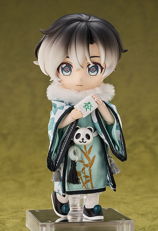 Original Character Nendoroid Doll Action Figure Chinese-Style Panda Mahjong: Laurier 14 cm 4580590178595