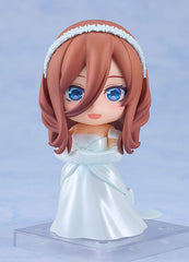 The Quintessential Quintuplets Nendoroid Action Figure Miku Nakano: Wedding Dress Ver. 10 cm 4580590179042