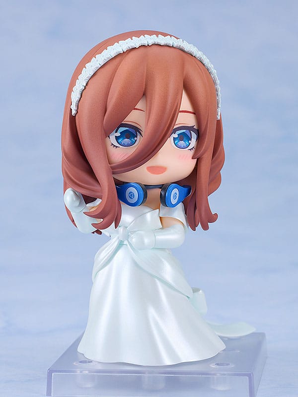 The Quintessential Quintuplets Nendoroid Action Figure Miku Nakano: Wedding Dress Ver. 10 cm 4580590179042