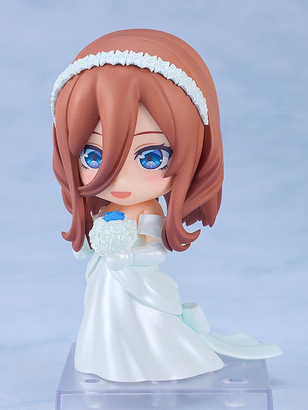 The Quintessential Quintuplets Nendoroid Action Figure Miku Nakano: Wedding Dress Ver. 10 cm 4580590179042