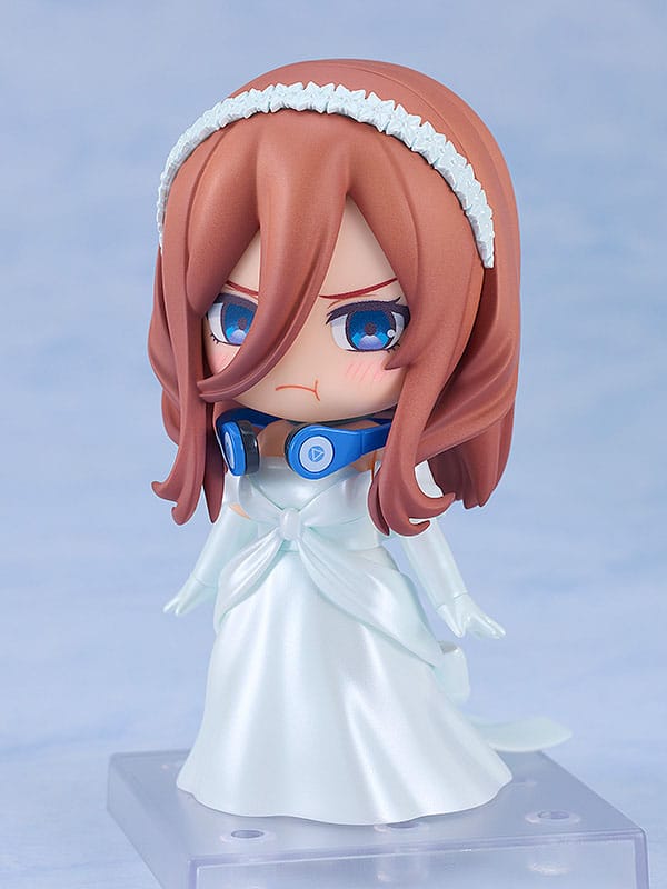 The Quintessential Quintuplets Nendoroid Action Figure Miku Nakano: Wedding Dress Ver. 10 cm 4580590179042