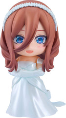 The Quintessential Quintuplets Nendoroid Action Figure Miku Nakano: Wedding Dress Ver. 10 cm 4580590179042