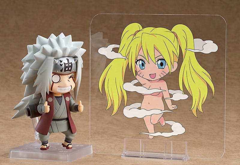 Naruto Shippuden Nendoroid PVC Action Figure Jiraiya & Gamabunta Set (re-run) 10 cm 4580590179271