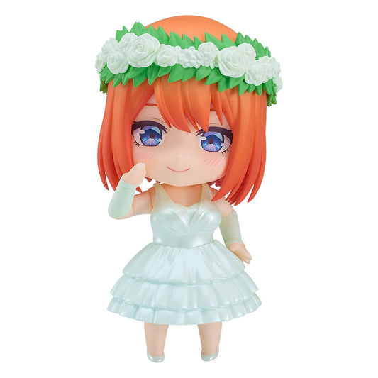 The Quintessential Quintuplets Nendoroid Action Figure Yotsuba Nakano: Wedding Dress Ver. 10 cm 4580590179691