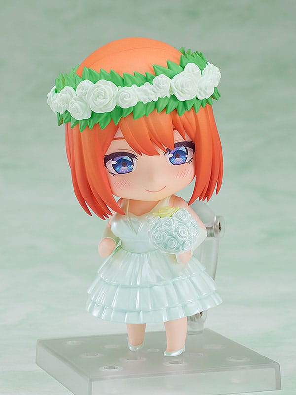 The Quintessential Quintuplets Nendoroid Action Figure Yotsuba Nakano: Wedding Dress Ver. 10 cm 4580590179691