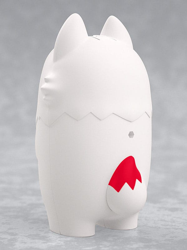 Nendoroid More Kigurumi Face Parts Case for Nendoroid Figures White Kitsune 10 cm 4580590182158