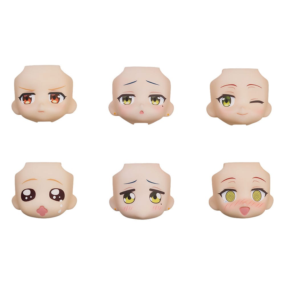 Bocchi the Rock! Nendoroid More Decorative Parts for Nendoroid Figures Face Face Swap Nijika/Ryo/Ikuyo Selection 4580590187658