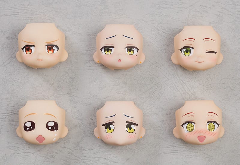 Bocchi the Rock! Nendoroid More Decorative Parts for Nendoroid Figures Face Face Swap Nijika/Ryo/Ikuyo Selection 4580590187658