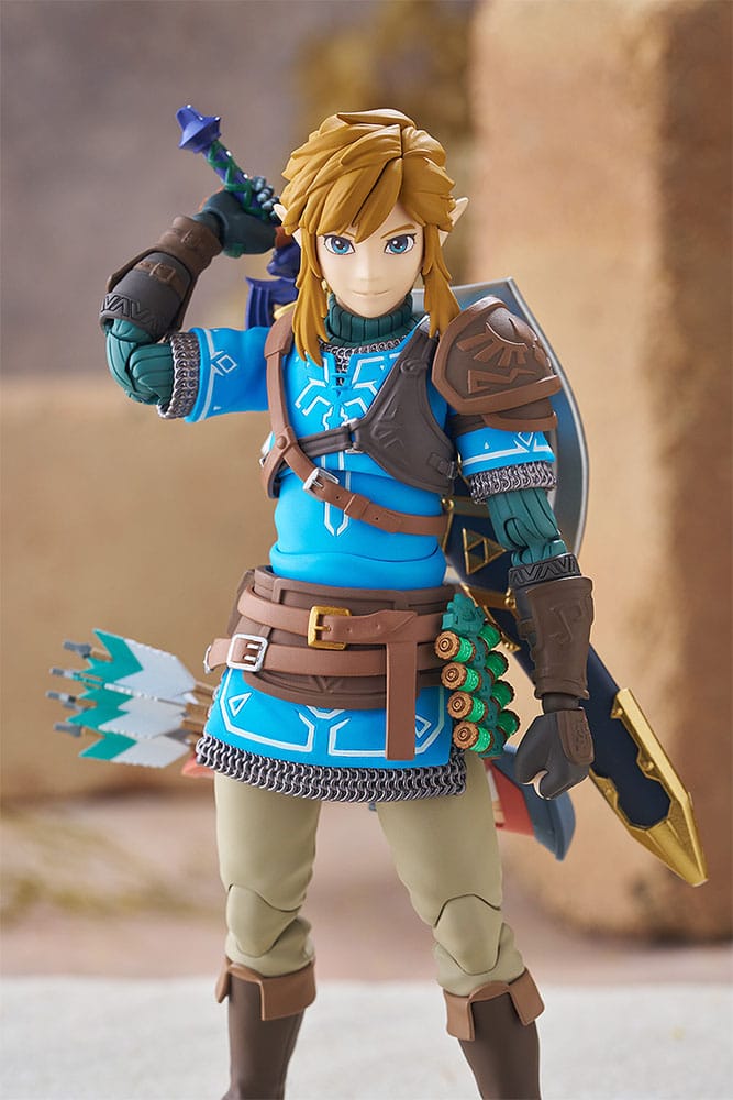 The Legend of Zelda Tears of the Kingdom Figma Action Figure Link Tears of the Kingdom Ver. 15 cm 4580590190689