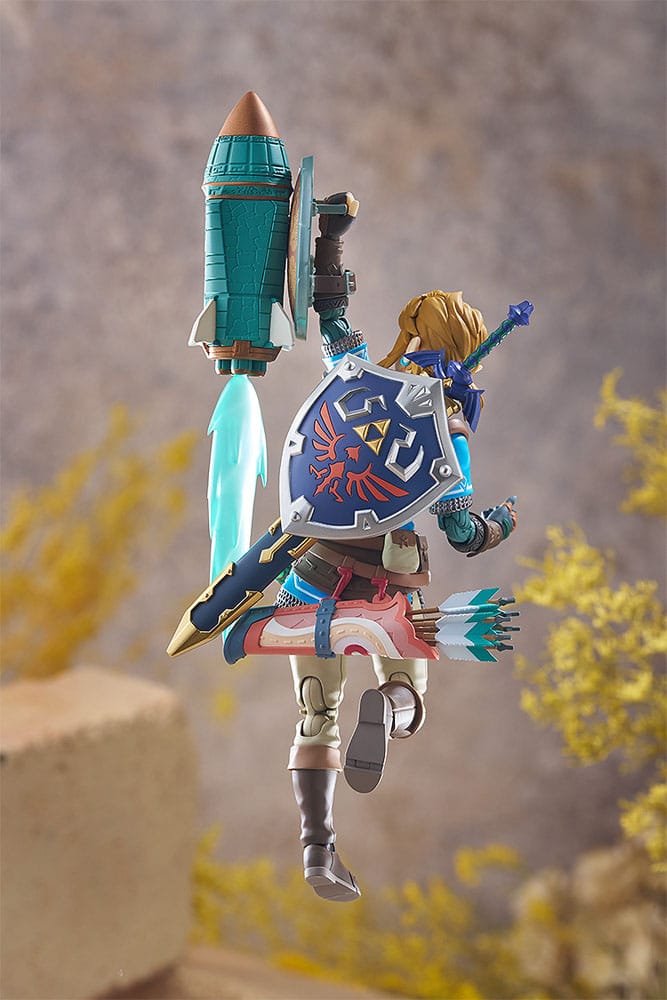 The Legend of Zelda Tears of the Kingdom Figma Action Figure Link Tears of the Kingdom Ver. DX Edition 15 cm 4580590190696