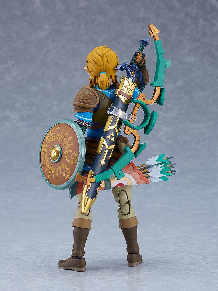 The Legend of Zelda Tears of the Kingdom Figma Action Figure Link Tears of the Kingdom Ver. DX Edition 15 cm 4580590190696