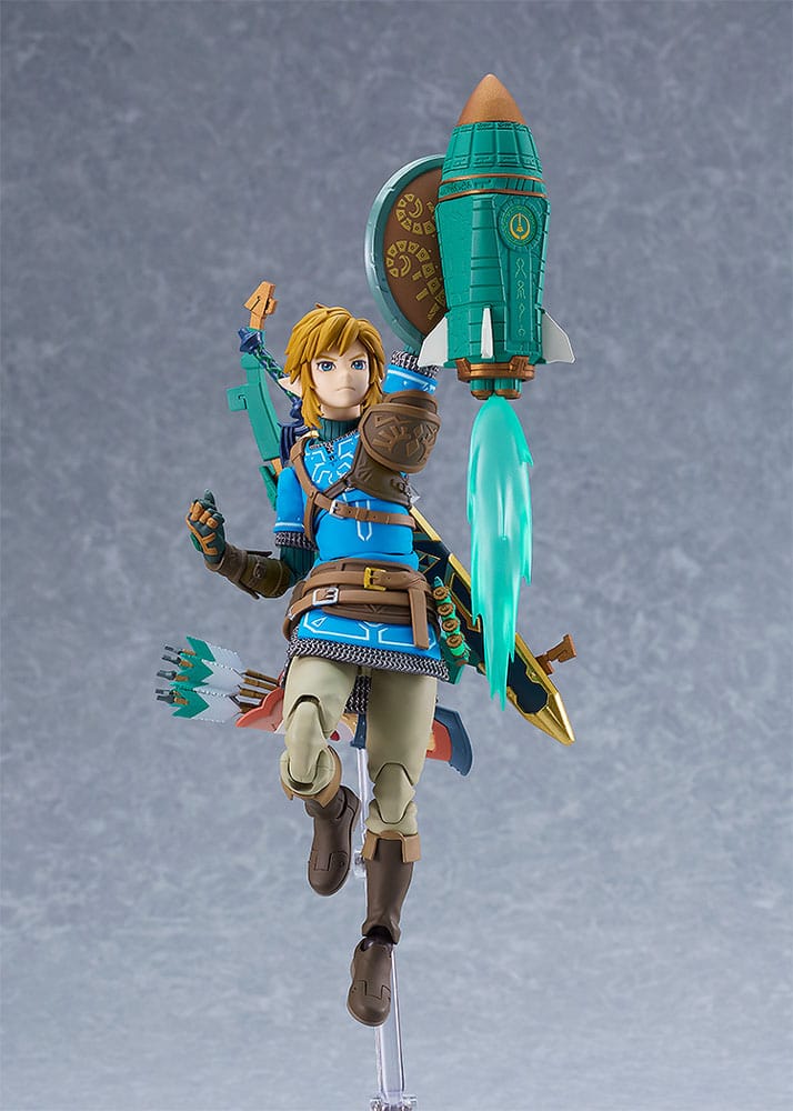 The Legend of Zelda Tears of the Kingdom Figma Action Figure Link Tears of the Kingdom Ver. DX Edition 15 cm 4580590190696