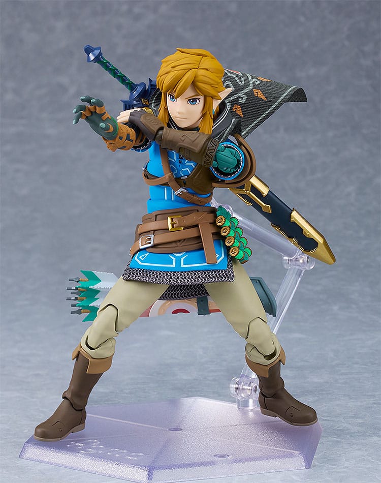 The Legend of Zelda Tears of the Kingdom Figma Action Figure Link Tears of the Kingdom Ver. DX Edition 15 cm 4580590190696