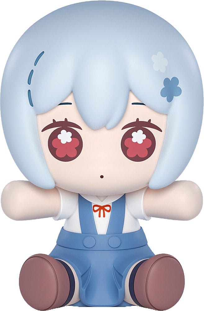 Rebuild of Evangelion Huggy Good Smile Chibi Figure Rei Ayanami: School Uniform Ver. 6 cm 4580590190726