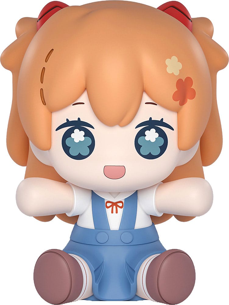 Rebuild of Evangelion Huggy Good Smile Chibi Figure Asuka Shikinami Langley: School Uniform Ver. 6 cm 4580590190733