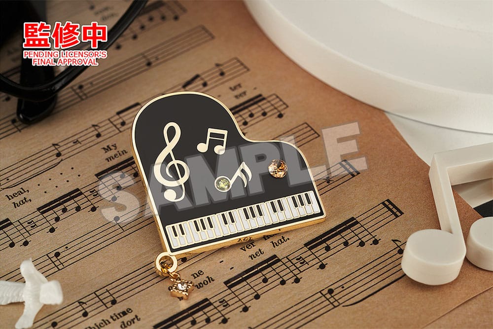 Your Lie in April Brooch Piano 7 cm 4580590190856