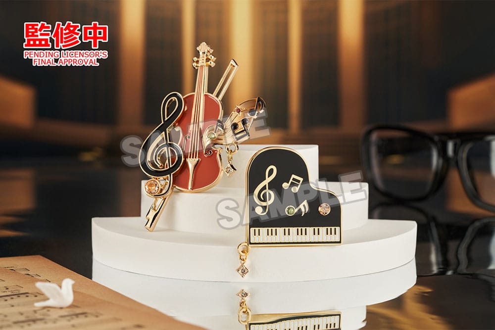 Your Lie in April Brooch Piano 7 cm 4580590190856