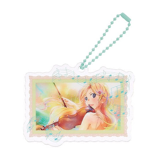 Your Lie in April Acrylic Keychain Anime Scene C 8 cm 4580590190887