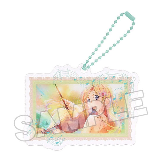 Your Lie in April Acrylic Keychain Anime Scene C 8 cm 4580590190887