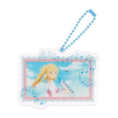 Your Lie in April Acrylic Keychain Anime Scene D 8 cm 4580590190894