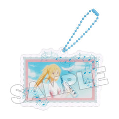 Your Lie in April Acrylic Keychain Anime Scene D 8 cm 4580590190894