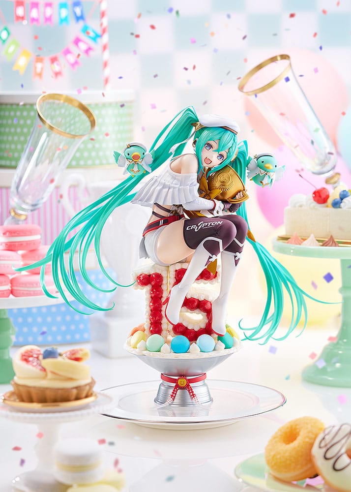 Hatsune Miku Characters PVC Statue 1/6 Racing Miku: 2023 - 15th Anniversary Ver. 26 cm 4580590193734