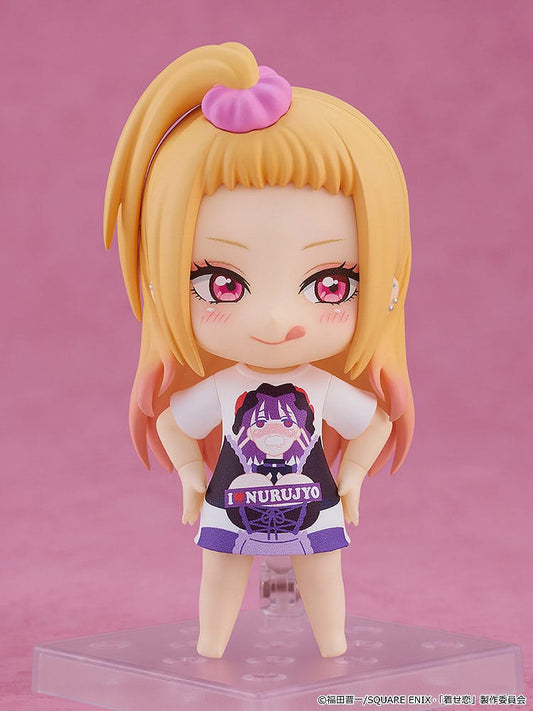 My Dress-Up Darling Nendoroid Action Figure Marin Kitagawa: Slippery Girls Full Graphic T-Shirt Ver. 10 cm 4580590196537