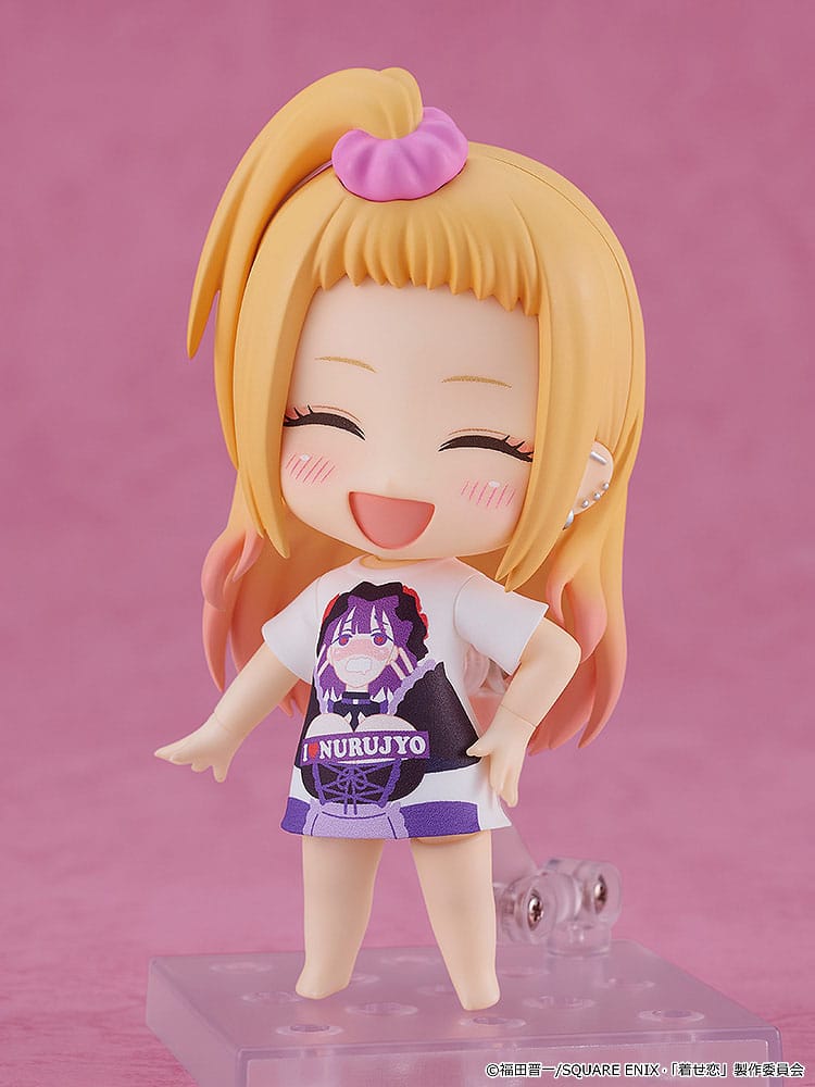 My Dress-Up Darling Nendoroid Action Figure Marin Kitagawa: Slippery Girls Full Graphic T-Shirt Ver. 10 cm 4580590196537