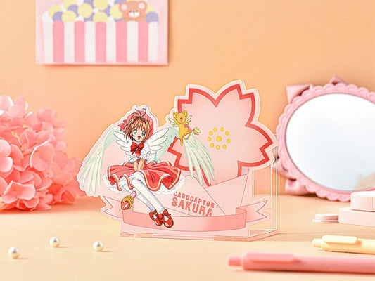 Cardcaptor Sakura Acrylic Pen Stand 25th Anniversary Catch You Catch Me Ver. 13 cm 4580590197206